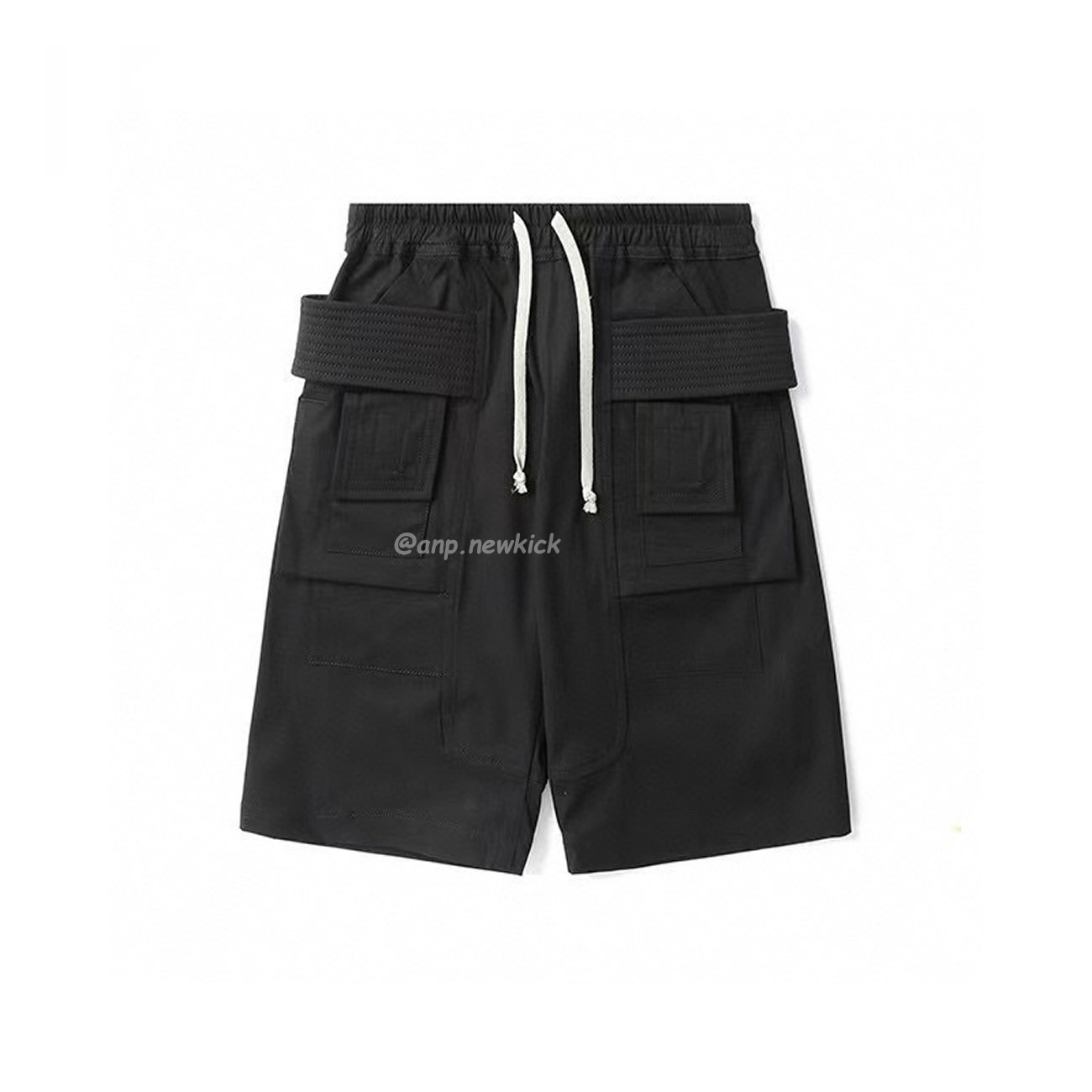 Rick Owens Drkshdw Creatch Cargo Cropped Drawstring Pants (1) - newkick.cc